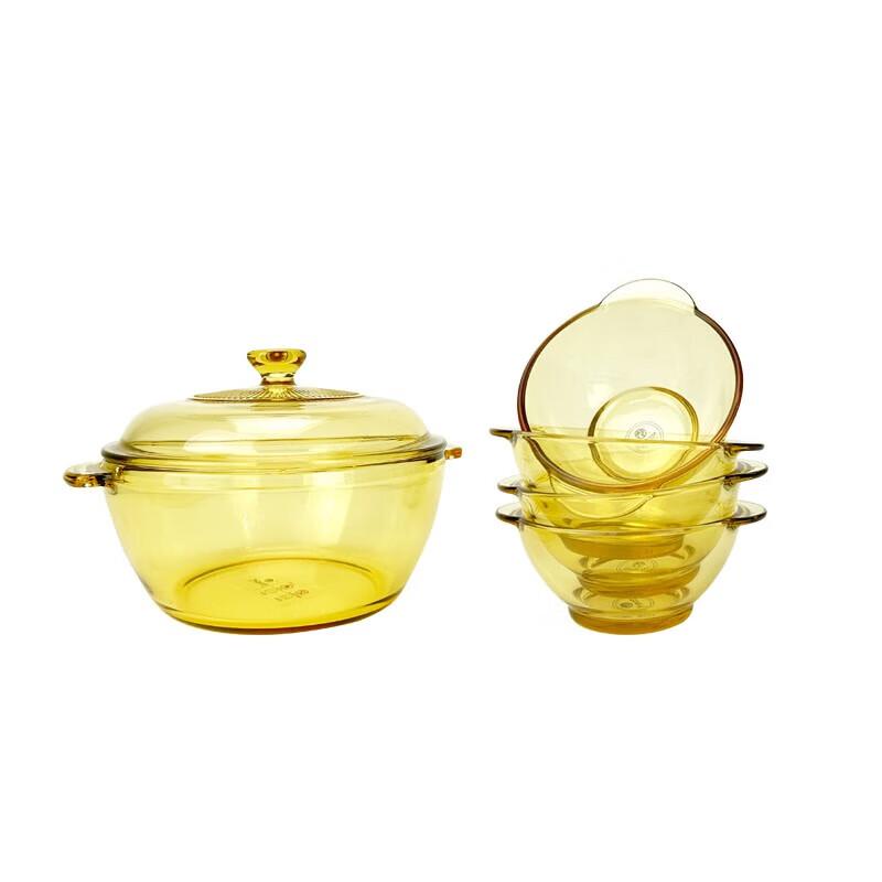 Picasso Mary 6-Piece Glass Tableware Set