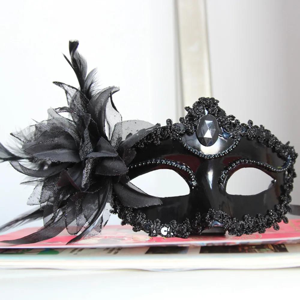 

Lady Mask 7 Colors Party Performance Mask Dance Party Mask Plastic For Wedding Costume Party Performance Art