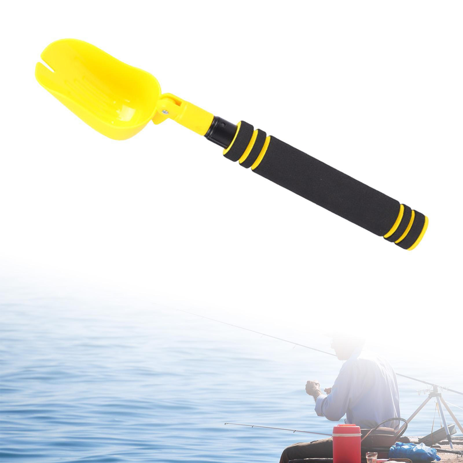 

Throwing Spoon Lures Thrower, Compact Feeder,Comfortable Handle Fishing Tackle Sturdy Foldable синій