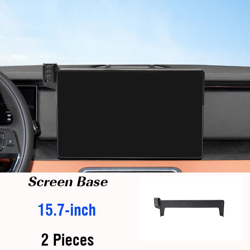 For ROX 01 Polar Stone (Jishi) 01 2024 LHD Mobile phone holder 15.7 inch Screen buckle fixed Navigation bracket anti shake 1804