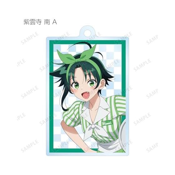 TV Anime "The Shiryuin Family's Children" Newly Illustrated American Diner Ver. Trading Acrylic Keychain 10-Piece Box Set Featuring Manri Shiryuin,