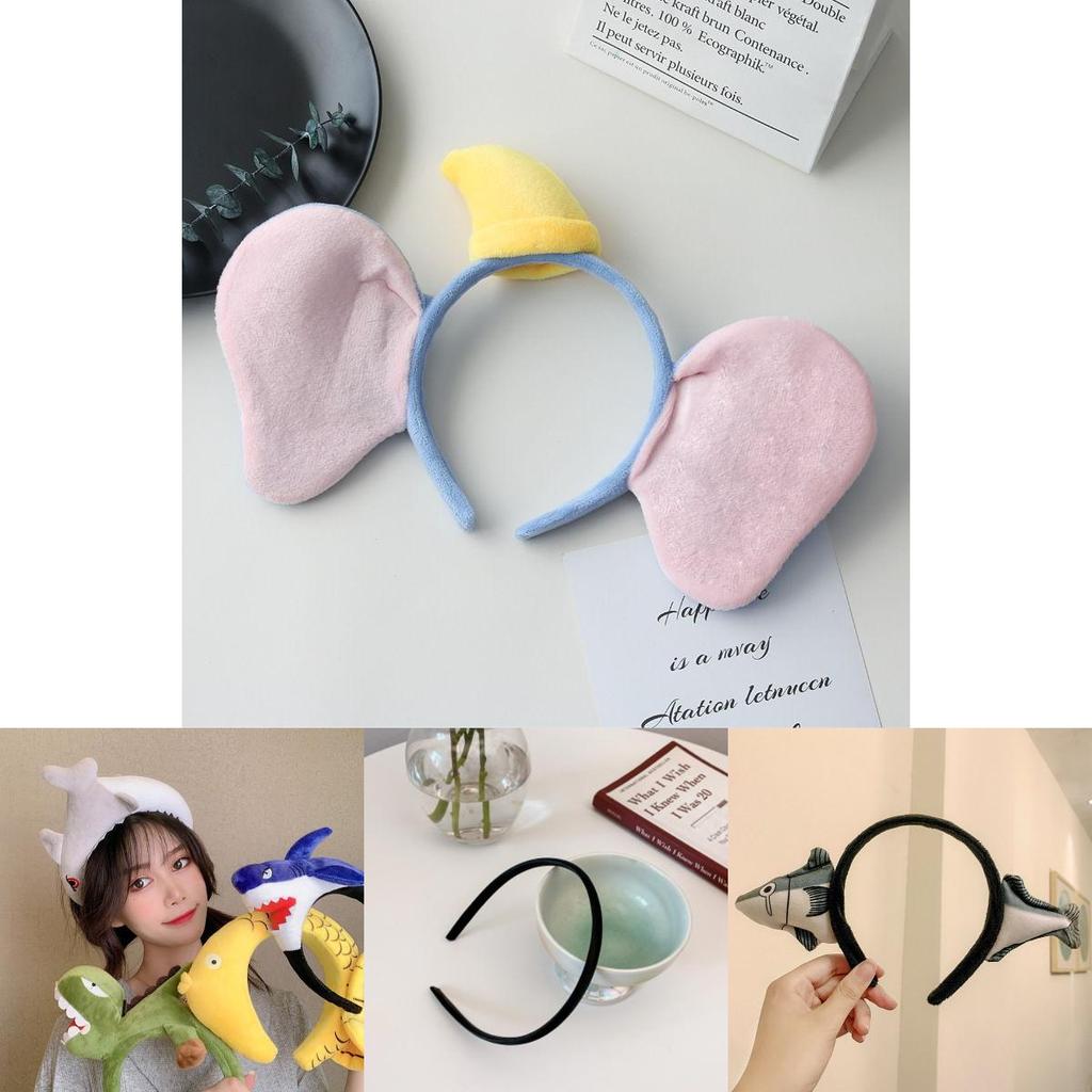 Plush Animal Hair Hoops For Birthday Decorations Cosplay 17 Unique Designs