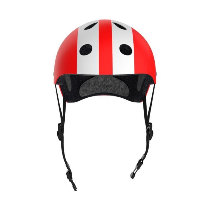 Casque Pour Enfants - MOLTO - Rouge - Pour Vélo, Rollers, Ski, Trottinette, Skateboard, BMX