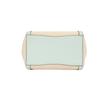 Tory Burch Mcgraw Double T Logo Beige Canvas With Navy Leather Patent Trim Bucket Bag Women Bags 145559-250