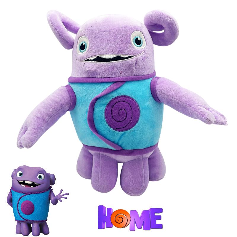 Oh Home Dreamworks Plush Toy Stuffed Doll Purple Alien Game Home Decor Kid Gift