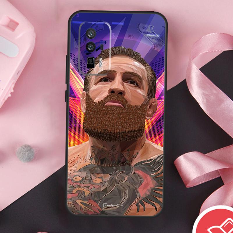 Conor McGregor Case For Xiaomi 14 Ultra Mi 15 Pro 13 11T 12T 13T 14T POCO X7 Pro X3 X5 X6 F5 F6 F7 Cover