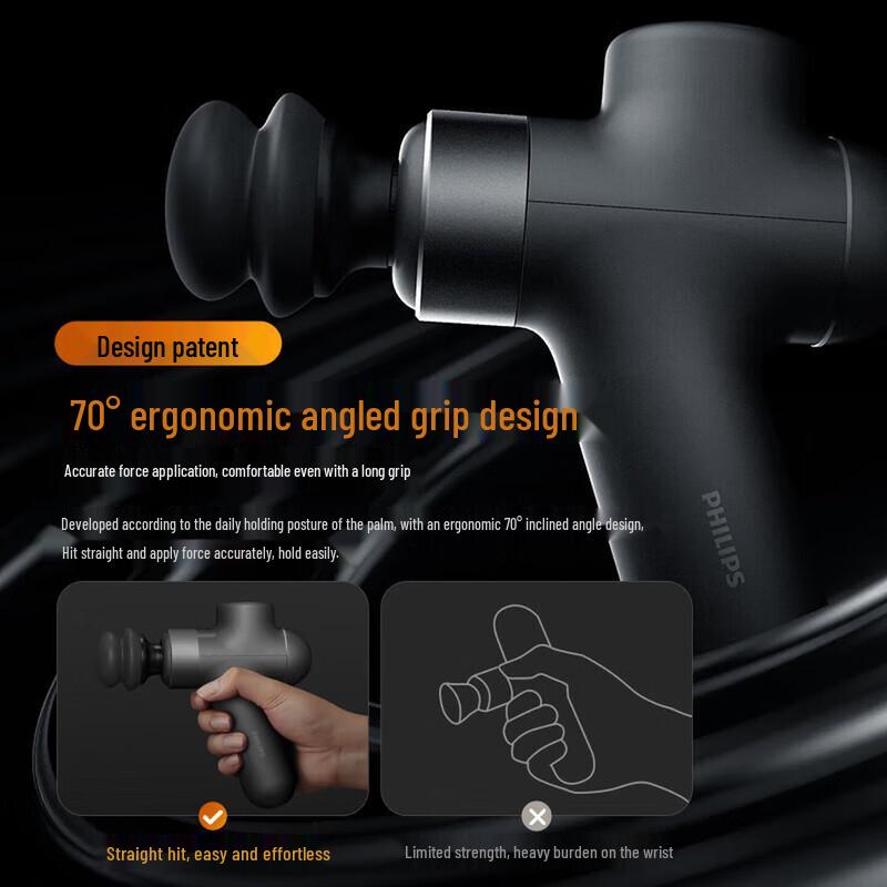 PHILIPS Muscle Massage Gun PPM3107G CN plug (adapter included)