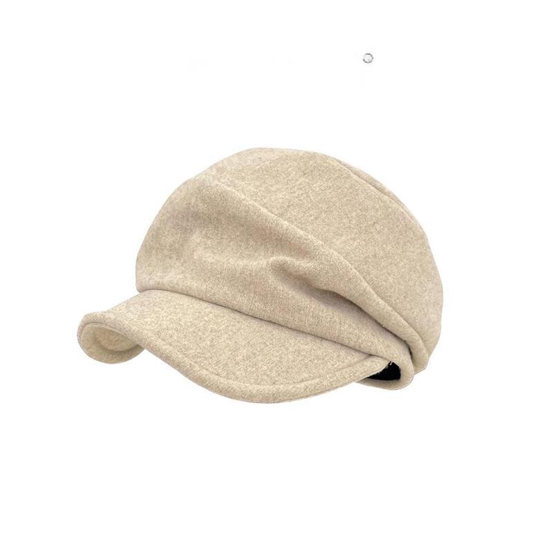 Женская винтажная твидовая кепка газетчика