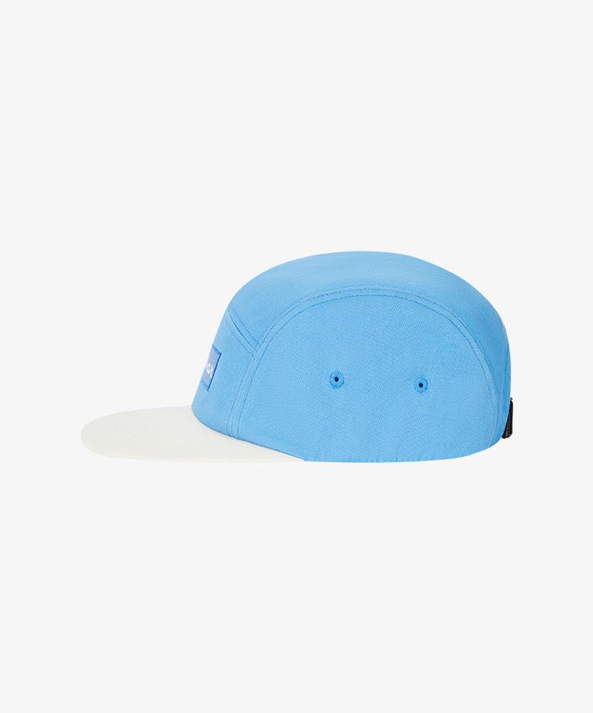 Holluba 5P Logo Two-Tone Camp Cap Blue