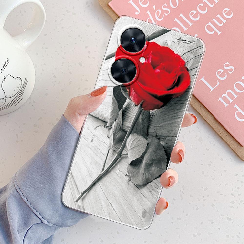Pour Huawei Nova 11i Coque Cover Pour Huawei Nova 11 Pro Silicone Souple Étui de Téléphone Transparent Pour Huawei Nova 11 Ultra Pare-chocs Protecteur