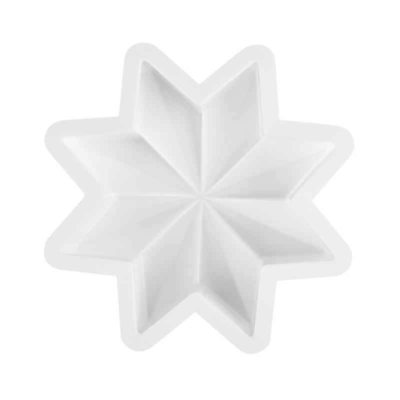 Achteckige Kuchen-Backform, DIY-Geburtstagsfeier, Schokoladenkuchen-Dekoration, leicht zu lösende Silikonform, Küchenutensilien