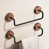 1/2Pcs Modern Style Bathroom Towel Hanger Anti-Rust Simple Installation Wall Mounted Single