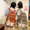 New girl cute backpack junior high school student small backpack college student backpack large capacity schoolbag