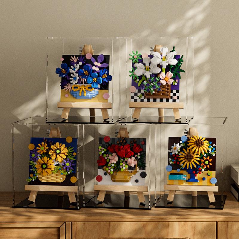 Chao Le Innovation Art Frame Серия Букет - Совместим с кубиками LEGO для детей