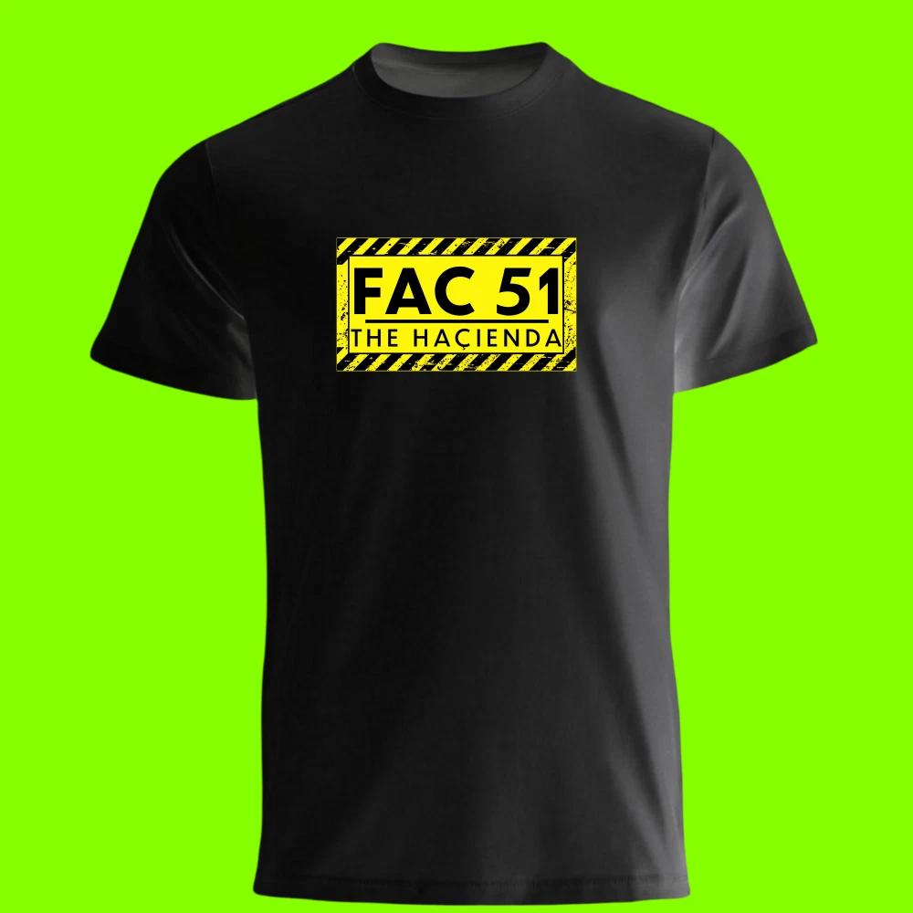 FAC 51 Hacienda - T Shirt - Indie Manchester Rave 80s 90s Music 2XL