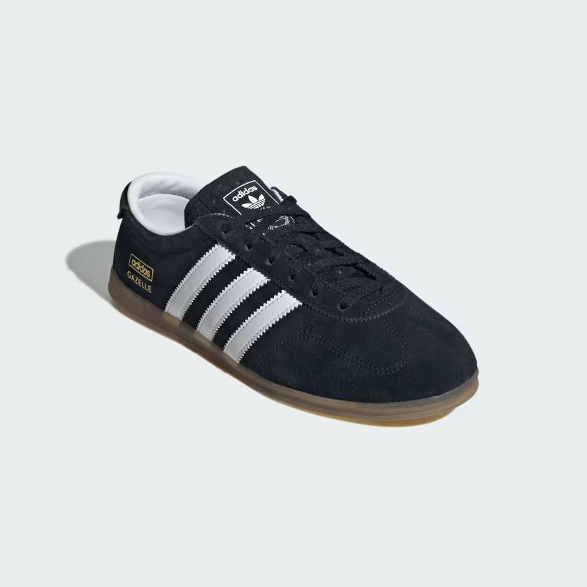 JR8886 adidas Originals Gazelle Low Pro Core Black Cloud White Gum (Мужской) 10