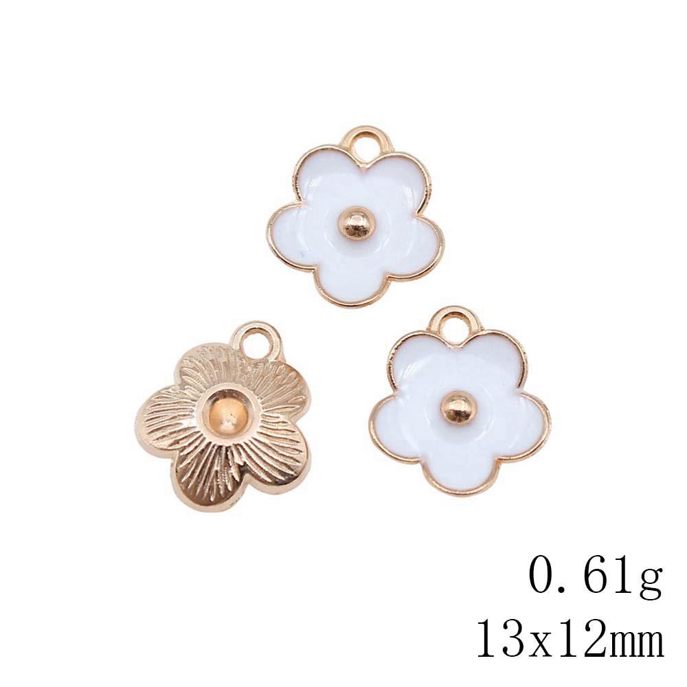 Thanksgiving Day Charms Jewelry Plant Flower Enamel Charms Pendant Ornaments For Home Cell Phone Pendant