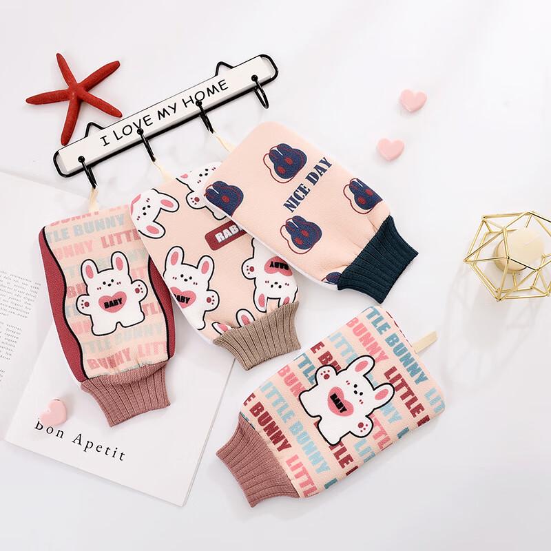 

Cartoon Double-Sided Exfoliating Bath Mitt