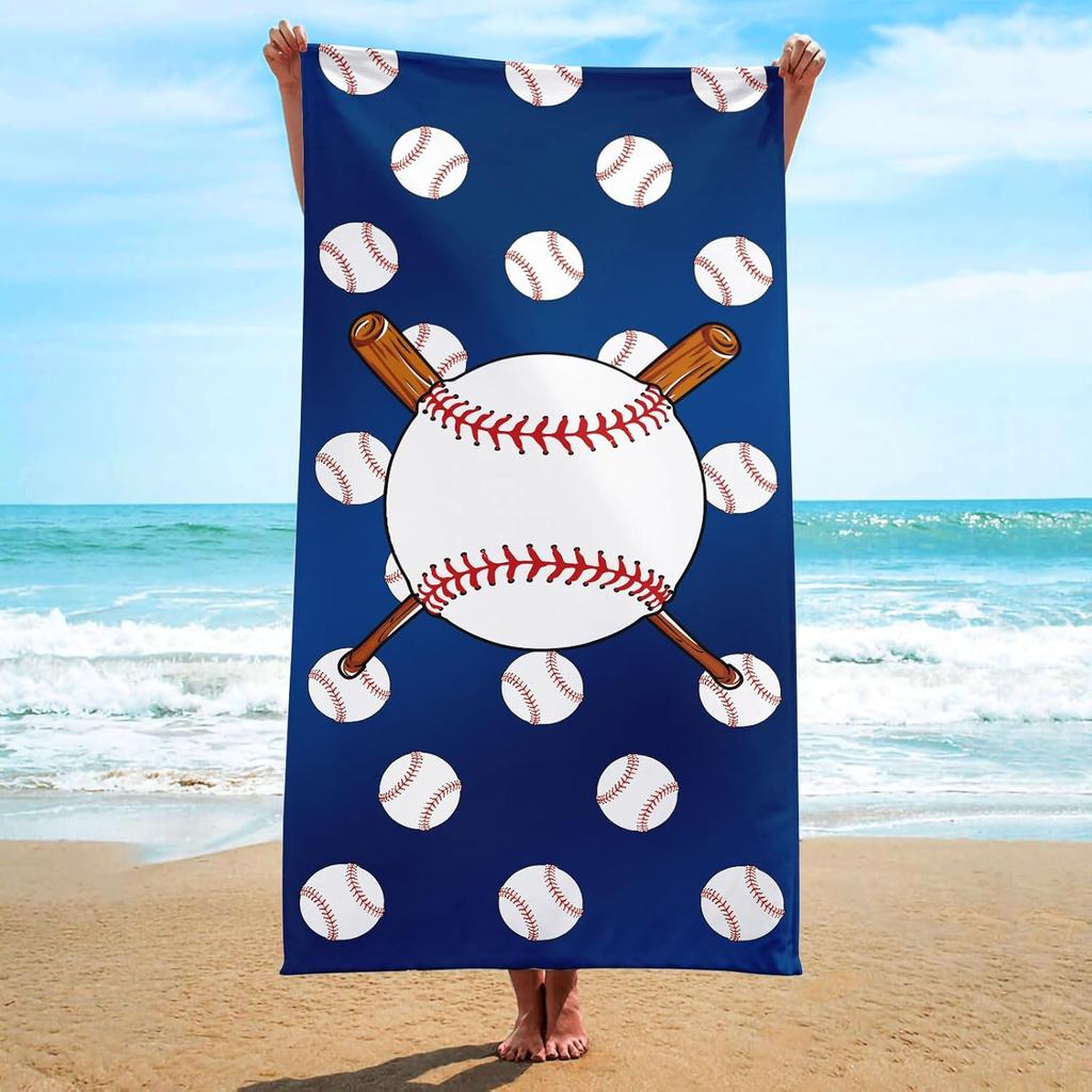 Beach Towel Large Sand Free Towels for Travel,Quick Dry Absorbent Swimming Beach Towels Pool Yoga Gym Camping Pink Watermelon