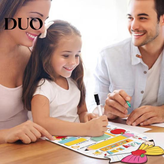 Wooden Message Center First Day of School Sign, Reusable Chalkboard Sign for Kids, Back Small Hanging Board to Decorations Supplies Kindergarten