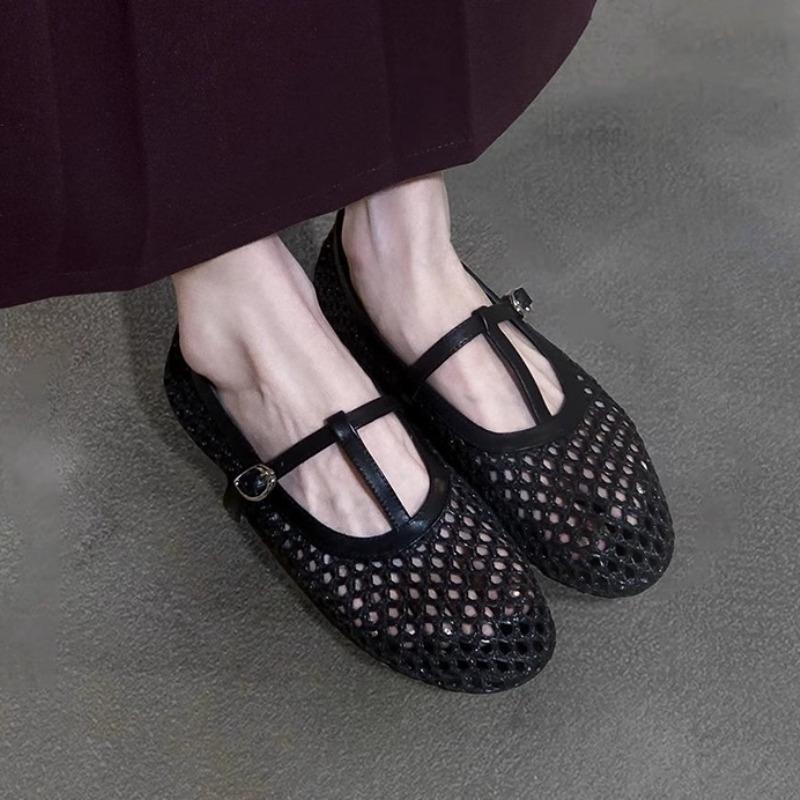 Fashion Women Flats Shoes Mesh Casual New Sandals Trend Fashion 2025 Summer Loafers Sport Woman Sneakers Cozy Walking Mujer Zapatillas