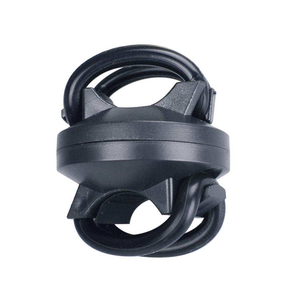 1Pc 360 ° Rotating Handle Clip Bicycle Light Clip Bracket, Suitable for LED Flashlight Mountain Bike Front Flash Bracket