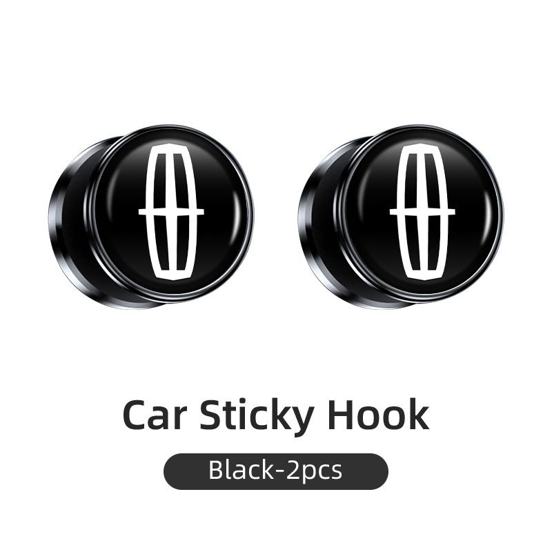 Mini Car Hooks Storage Holder USB Cable Headphone Key Hook Auto Accessories For Lincoln MKZ MKX Aviator Navigator Continental Coftrw9