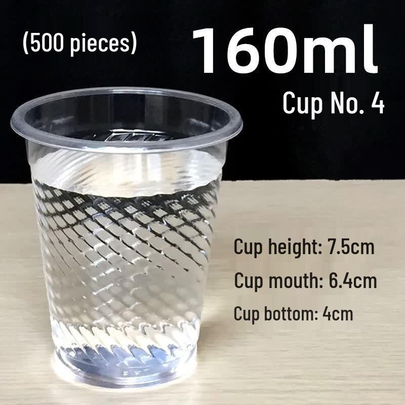 Disposable Transparent Plastic Cups