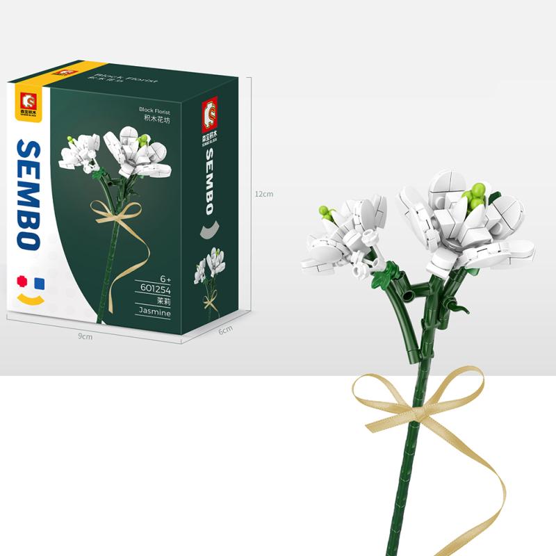 Blocuri de construcție Buchet de flori eterne compatibile cu blocuri de construcție asamblate Lego Jucării Pentru