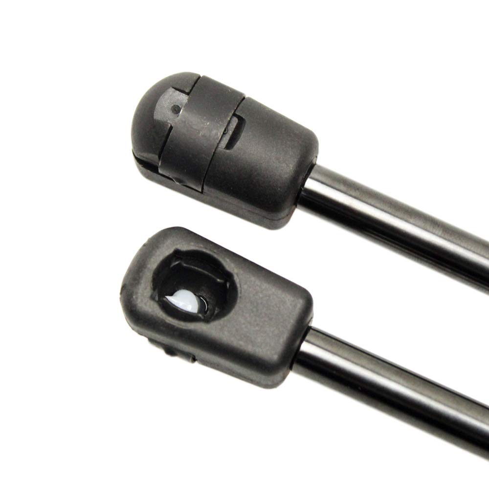 KUNSYOUKIM Bonnet Hood Dampers for Mini R50 R52 R53 R56 Part Numbers ADB115801 and Genuine Set of 2 Black and Red Carbon 2001-2007 (BMW)