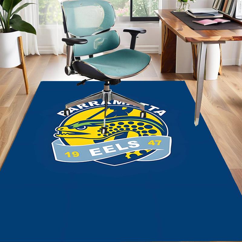 1 Stück Fußballteam-Design Teppich - Rutschfest, Weich & Gemütlich Fußmatte für Wohnzimmer, Schlafzimmer, Büro - Dekoteppich für Innen/Außen