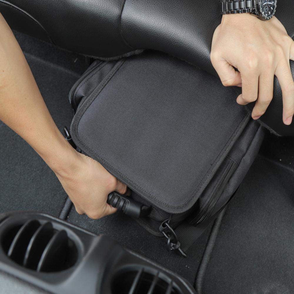 Auto-Stauraumtasche unter dem Sitz Organizer für Jeep Wrangler JK JL 2007-2025 Gladiator JT Rücksitz Aufbewahrung Aufräumen Auto Zubehör