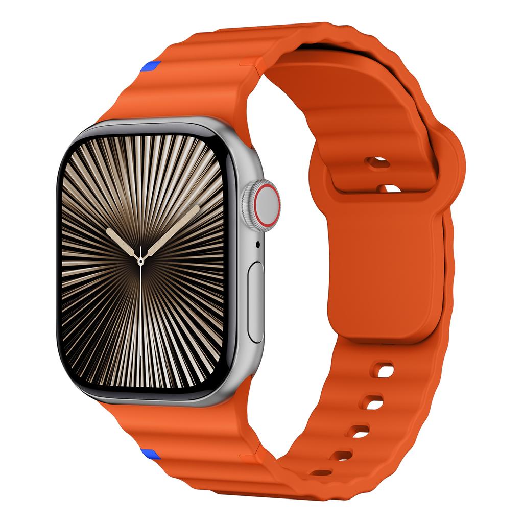 Silicone Straps for Apple Watch Band 44mm 40mm 49mm 45mm 46mm 42mm 38mm 41mm Correa Sport Bracelet iWatch Series 10 SE 9 Ultra 2