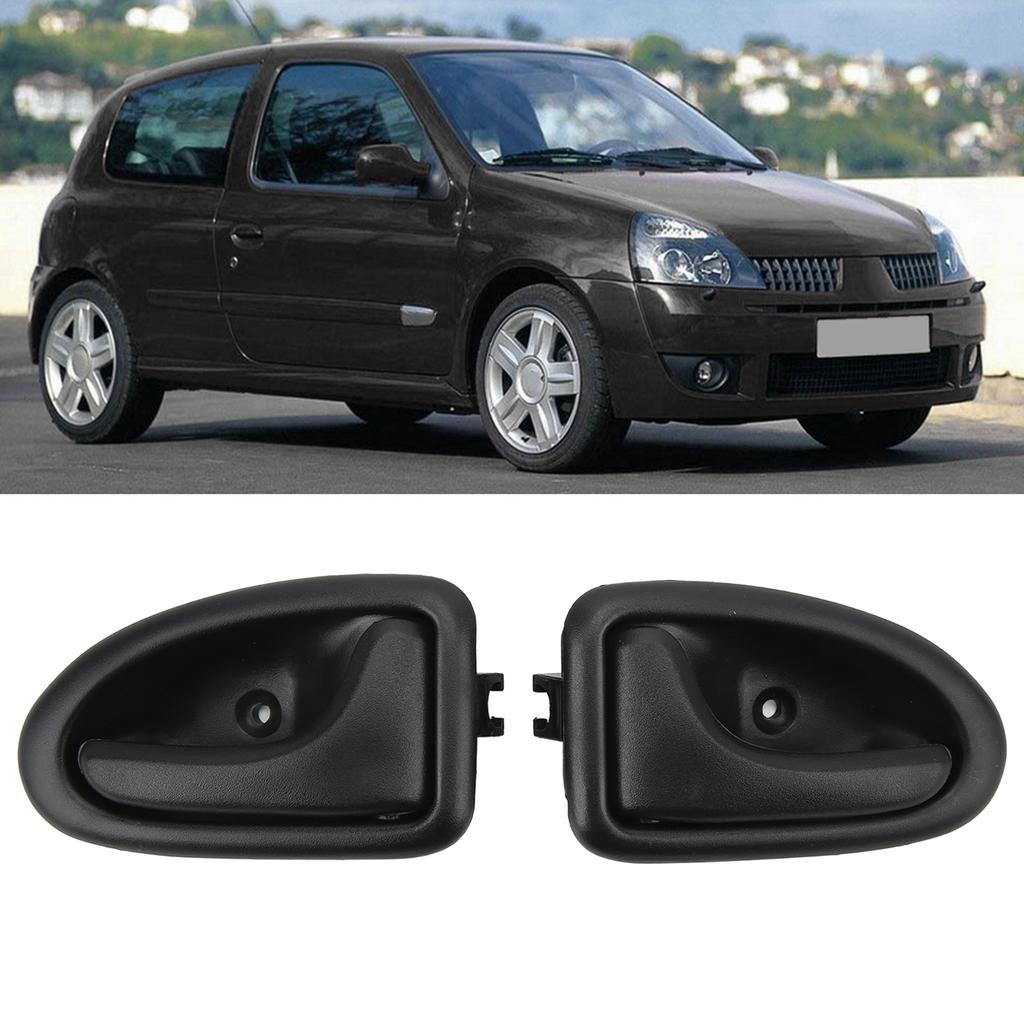 4 Pcs Inside Door Handle Cover 7700353282 Interior Opening Handle Trim Bowl for CLIO II MEGANE I SCENIC I TRAFIC