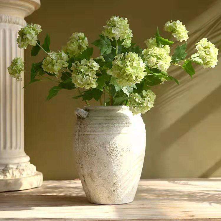 High Quality Artificial Silk Hydrangea Flower 3 Heads For Wedding Home Table Decorative Flowers