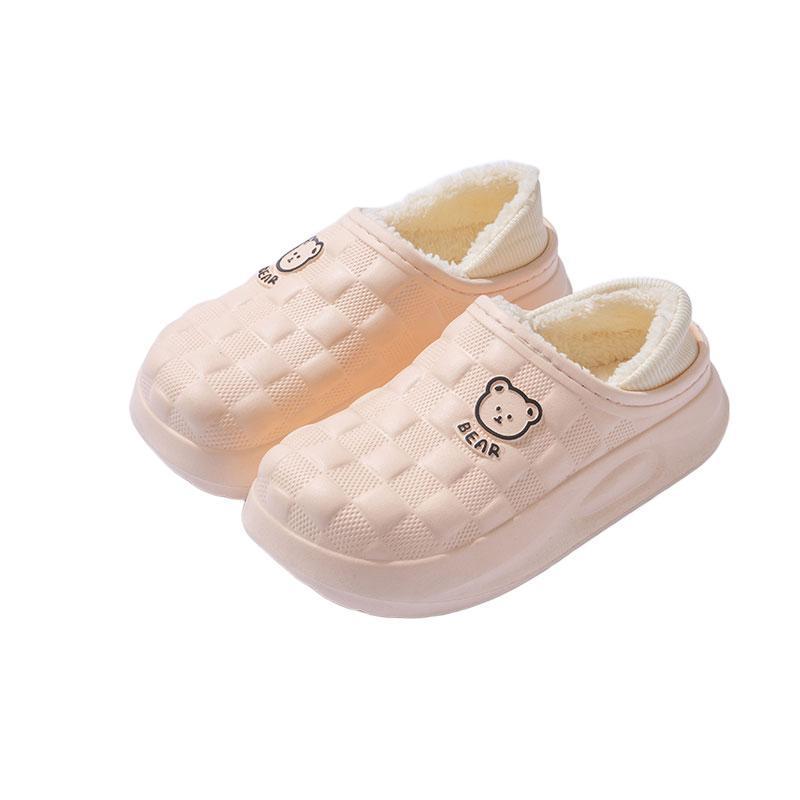 

Водонепроницаемый хлопковый мешок для тапочек и осенне-зимние новые толстоподошвенные нескользящие комнатные домашние зимние хлопковые туфли женские послеродовые туфли 40-41 [Recommended 39-40 foot wear] светло-розовый