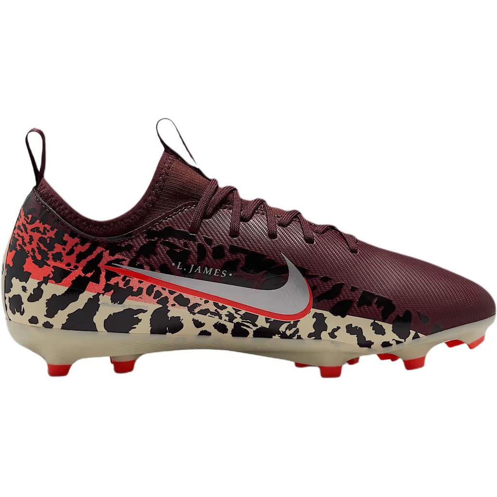 Nike United Jr. Mercurial Vapor 16 Academy MG GS Burgundy Crush Kids Cleats Red University-Red Fossil IO8474-661