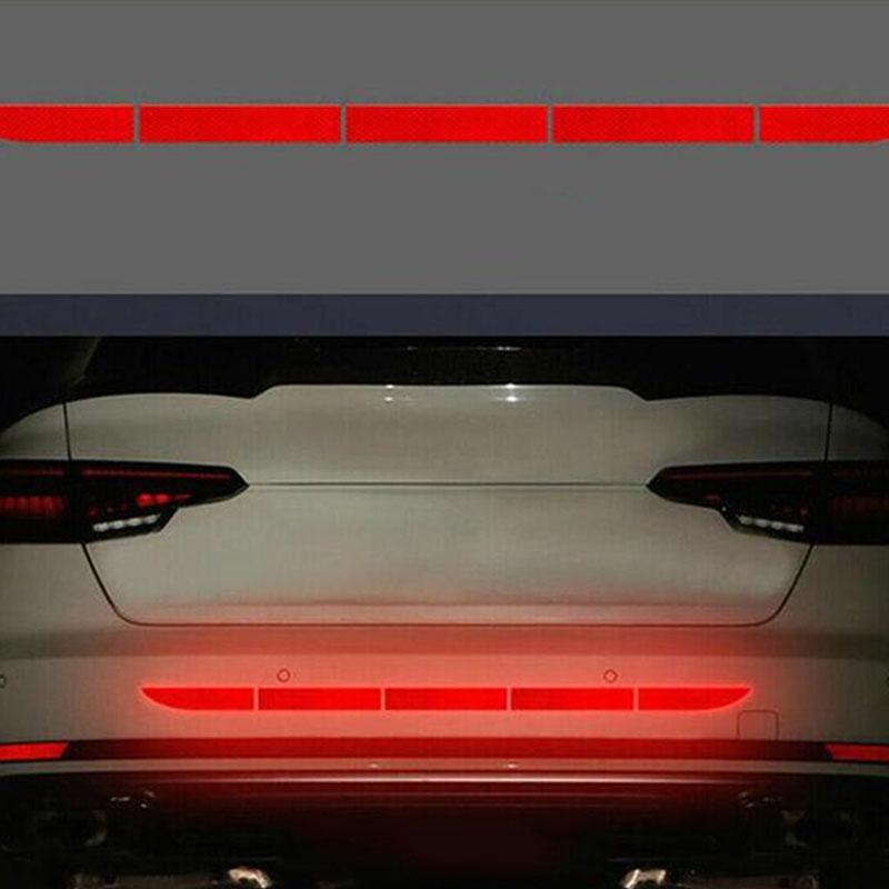 

1PC Safety Car Body Trunk Car Reflector Sticker Accessories Auto красный