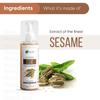 Naturalis Essence Of Nature Cold Pressed Sesame Seed Carrier Oil For Hair, Body, Skin Care, Massage, 200 Ml
