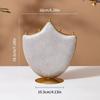 Crown Shaped Necklace Display Holder Metal Base Jewelry Organizer  Store Window Display
