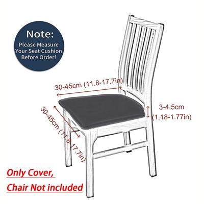 1/4pcs Solid Color Elastic Milk Silk Stool Cover, Dustproof Chair Cover, Hotel Home Chair Cover Decoration and Beautification