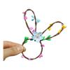 5PCS Cartoon Easter Napkin Ring Bunny Design Cute Napkin Loops Funny Reusable Festive Napkin Buckle Party Accessory