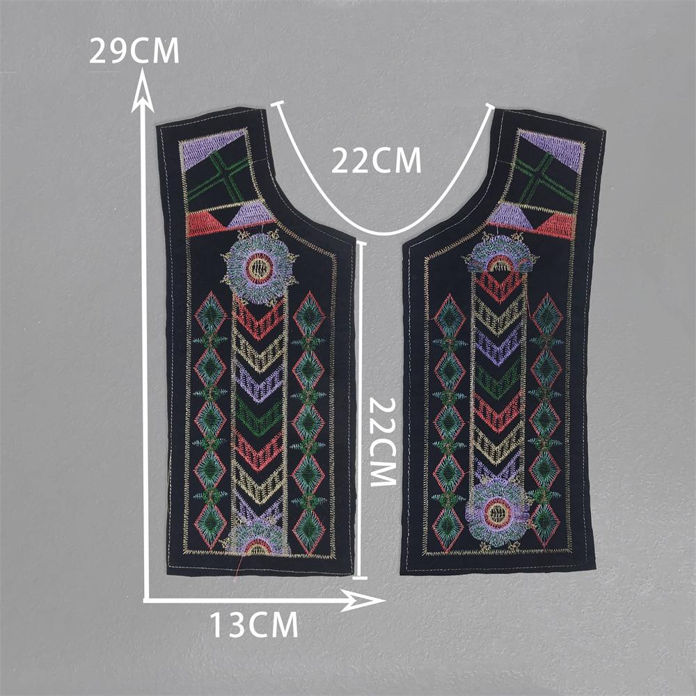 Sewing Diy Lace Ethnic Style Miao Embroidery Clothing Apparel Accessories Performance Costume Accessories Lace Embroidery Embroidery