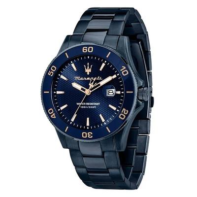 Competizione Stainless Steel Blue Sunray Dial Quartz R8853100037 100M Men's Watch