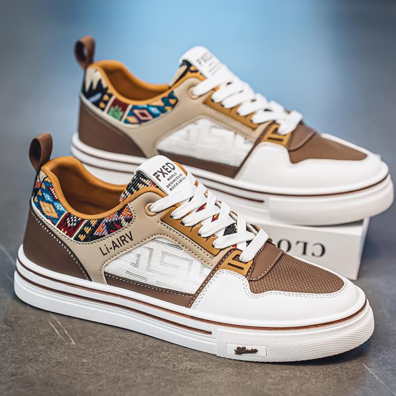 

Mesh casual men s shoes 2025 new low-top lace-up spring and summer mesh thin comfortable and lightweight trendy shoes sports shoe board 39