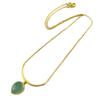 Les Trésors De Lily [P2305] - Gold-plated Artisanal Necklace 'Princesse Ottomane' Golden Green