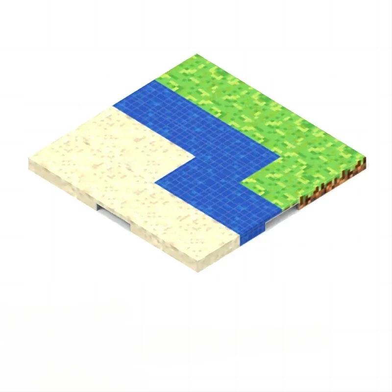 

Magnetic Base Plate Variety Baseplates Match Mine World Magnetic Construction Blocks Toys For Young Boys Girls Diy Kids Present Toy