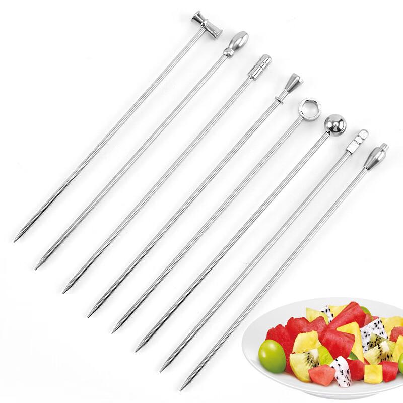 Stainless Steel Creative Dessert & Fruit Picks Set