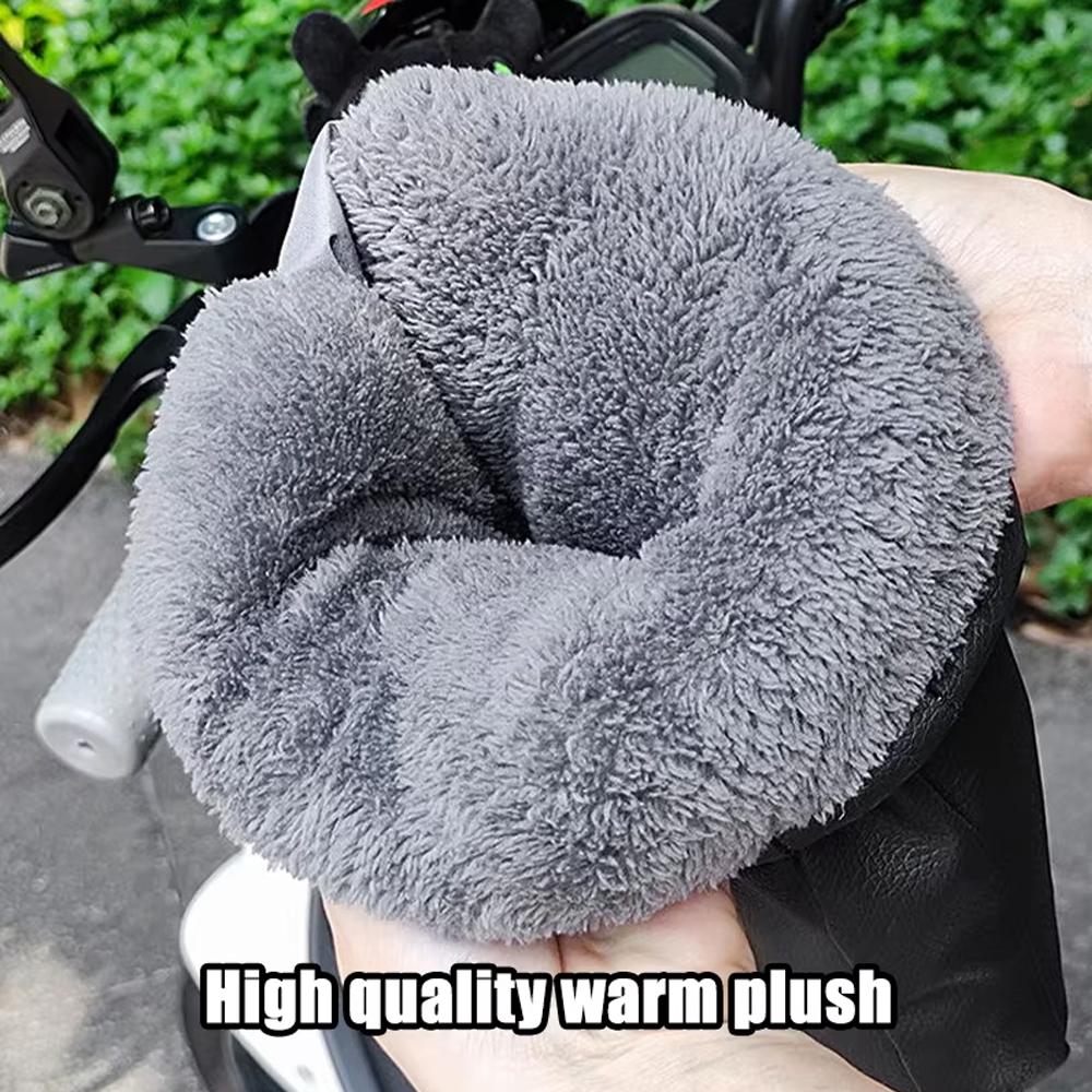 Motorcycle Handlebar Muffs Winter Equipment Mitts Warmer Gloves Waterproof Handmuffs Bicycle Handle Cover Hand Covers Warmers