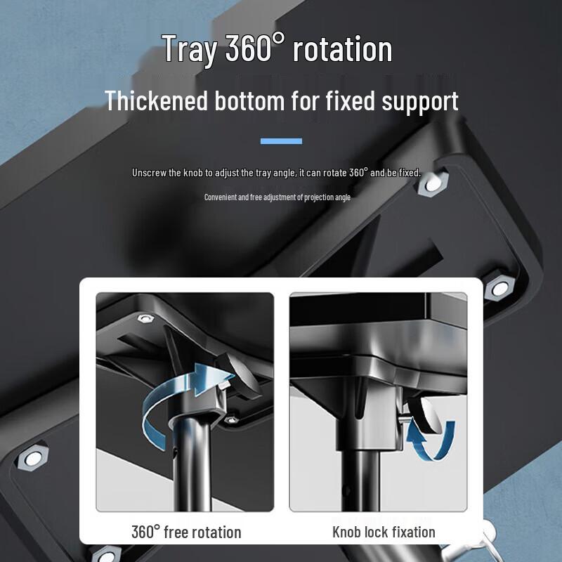 Zhiying Ret Retractable Projector Floor Stand with Tray